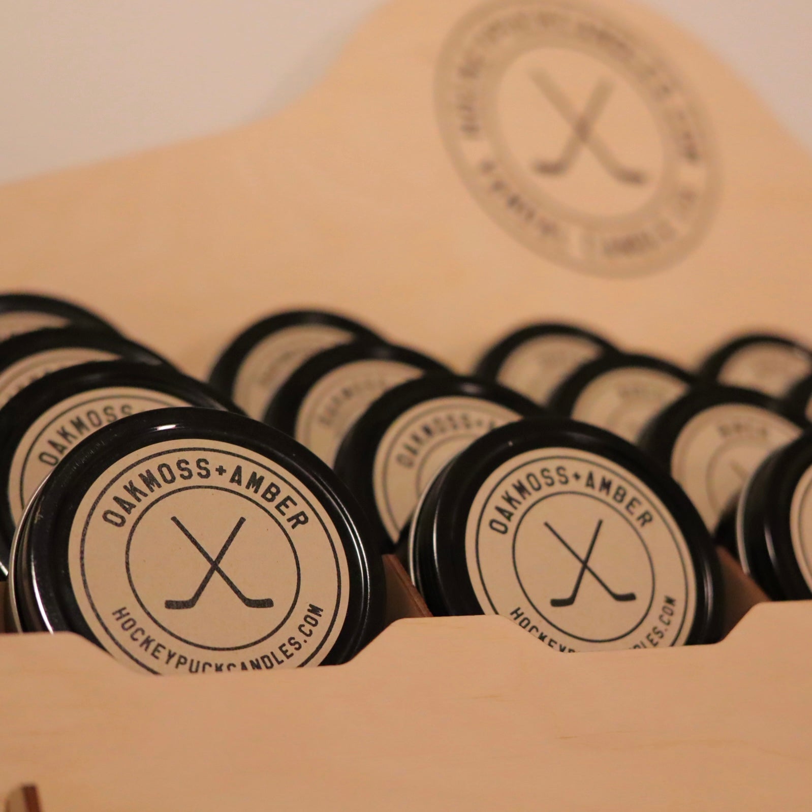 Hockey Puck Candle | 3 oz Candle | Soy Wax | Vandal Candle Co.