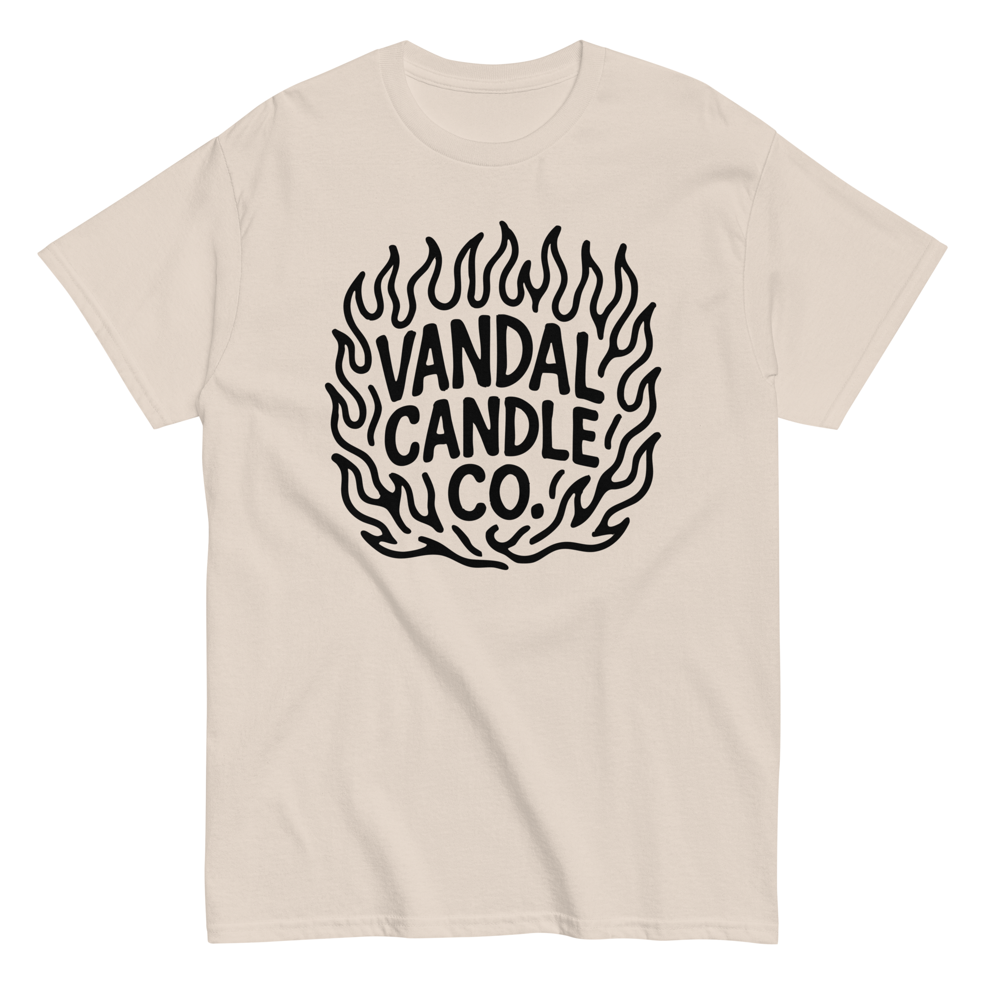 Vandal Candle Co. Flames Logo Tee